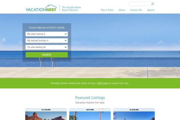 vacationnest.com site used Amix3.5