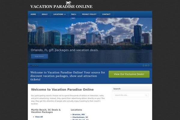 vacationparadiseonline.com site used Akita
