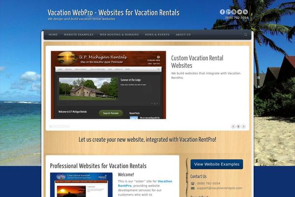 vacationwebpro.com site used Vogue