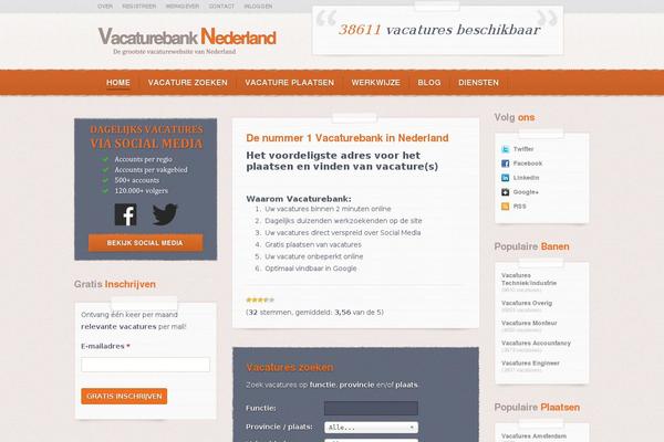 vacaturebank-nederland.com site used Vacaturebank