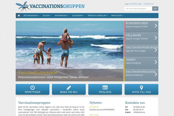 vaccinationsgruppen.se site used Vaccinationsgruppen