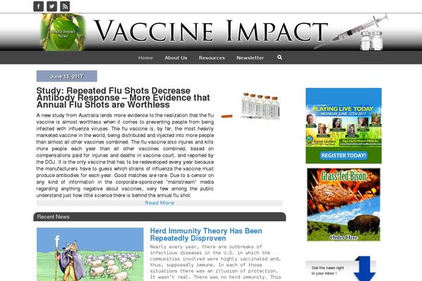 vaccineimpact.com site used Vaccine-child