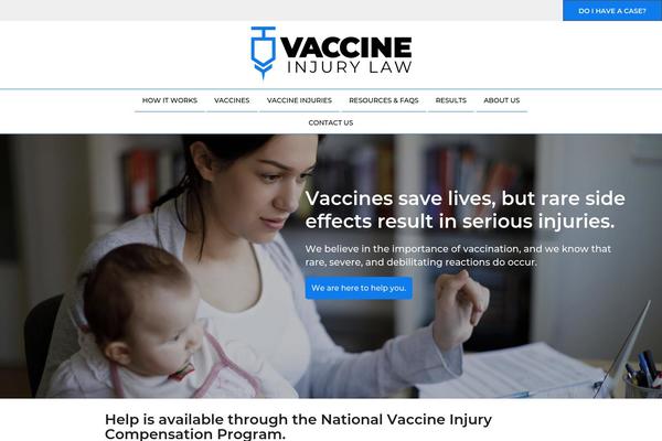 vaccineinjurylaw.com site used Smbb