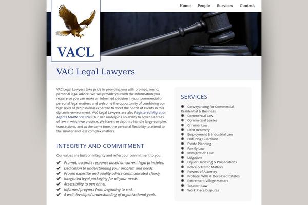vaclegal.com.au site used Vac