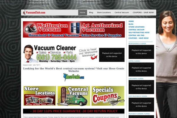 vacuumclub.com site used Theme-vacuumclub