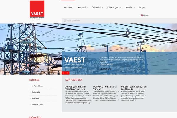 vaest.com.tr site used Vaest