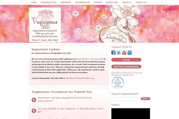 vaginismusmd.com site used Vaginismusmd