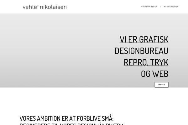 Stockholm theme site design template sample