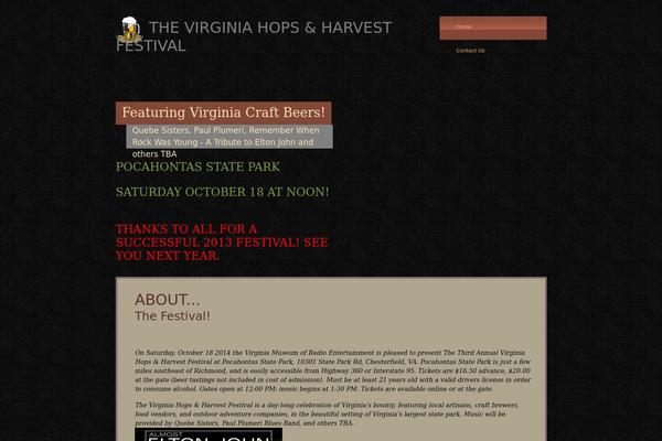 Canvas theme site design template sample
