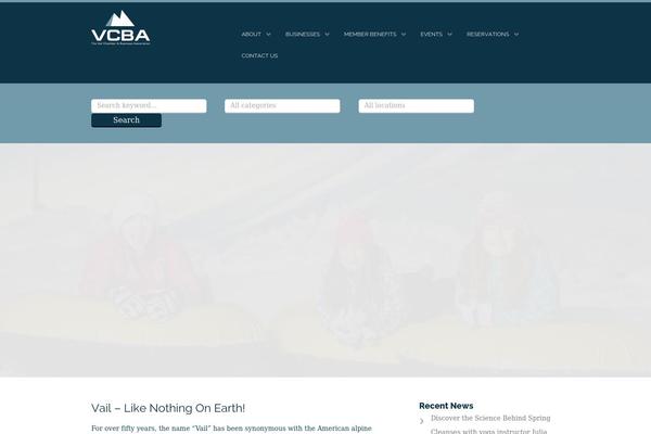vailchamber.org site used Vcba_theme