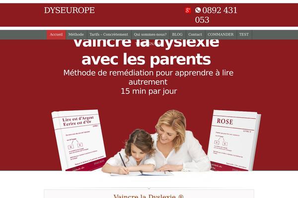 vaincreladyslexie.com site used Divi Child