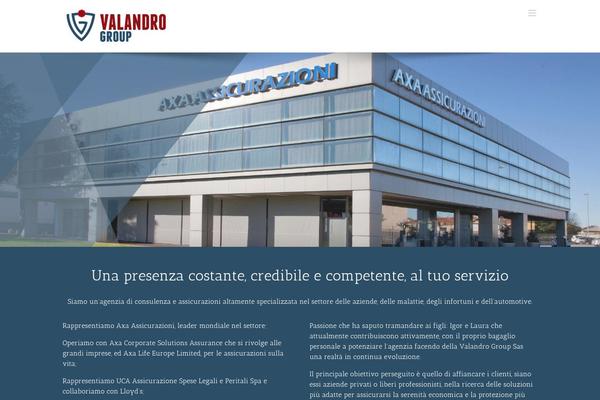 Avada theme site design template sample
