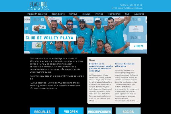 valenciabeachbol.com site used Beachbol