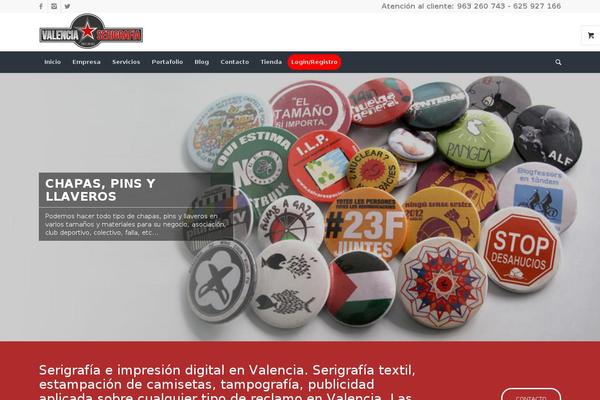 Enfold theme site design template sample