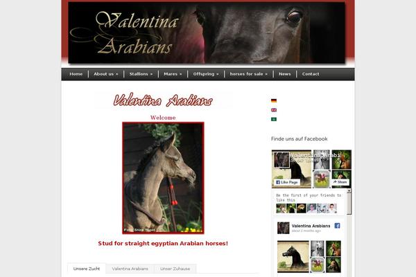 valentina-arabians.de site used Clubfood