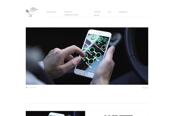 Mono theme site design template sample