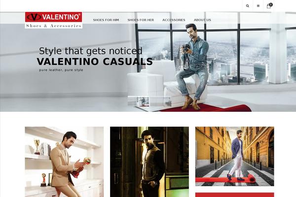 valentino.in site used James