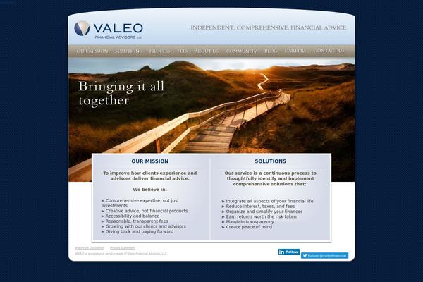 valeofinancial.com site used Valeo