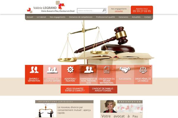 valerie-legrand-avocat.fr site used Valerie-legrand