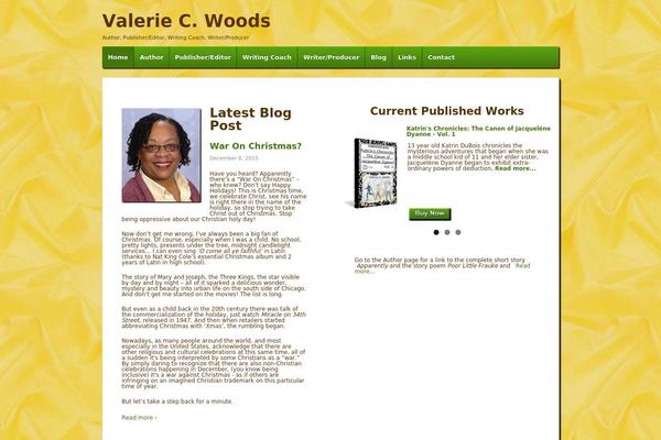 valeriecwoods.com site used Onepress-child-master