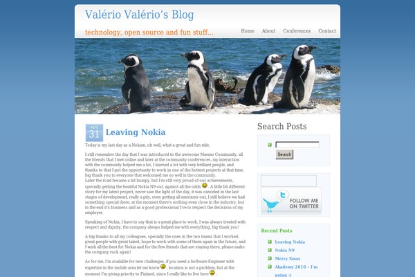 valeriovalerio.org site used Bluebusiness