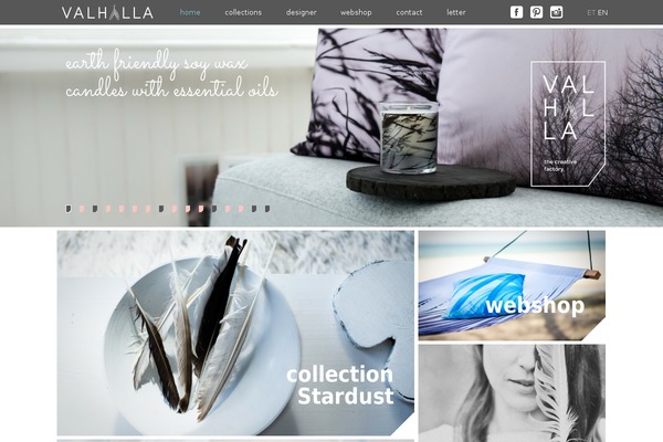 valhalla theme websites examples