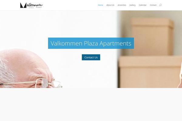 valkplaza.com site used Divi