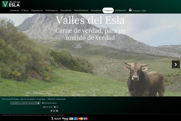 vallesdelesla.com site used Valledeesla
