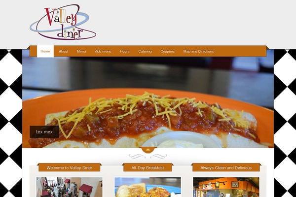 The Restaurant theme site design template sample