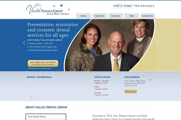 valleydental.com site used Valleydental