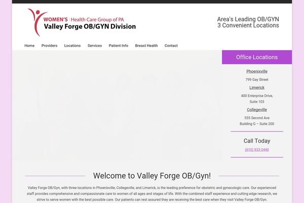 valleyforgeobgyn.com site used Doctor