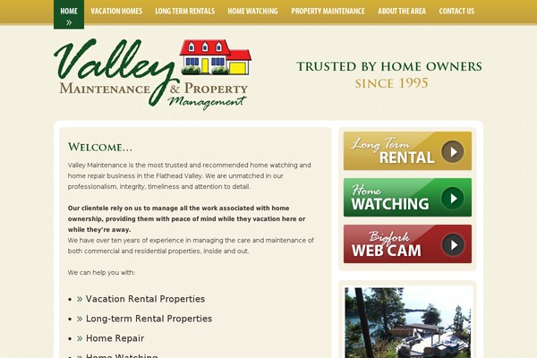 valleymaintenance.com site used Valley