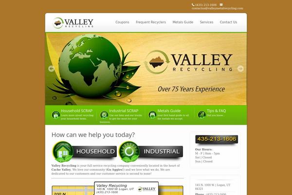 Ecobiz theme site design template sample