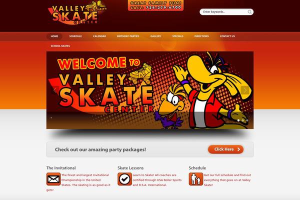 valleyskate.com site used Showtime_v3.2