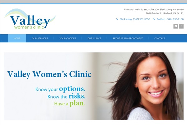 valleywomensclinic.org site used Felicitypro