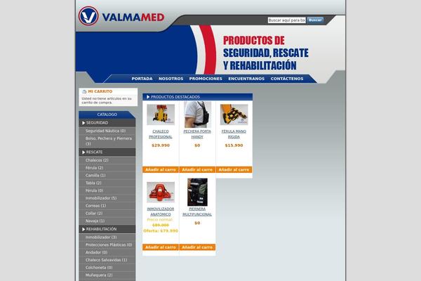 valmamed.com site used Theme-master