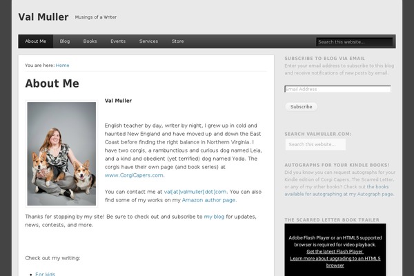 Esplanade theme site design template sample