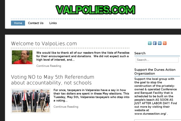 valpolies.com site used NewPro