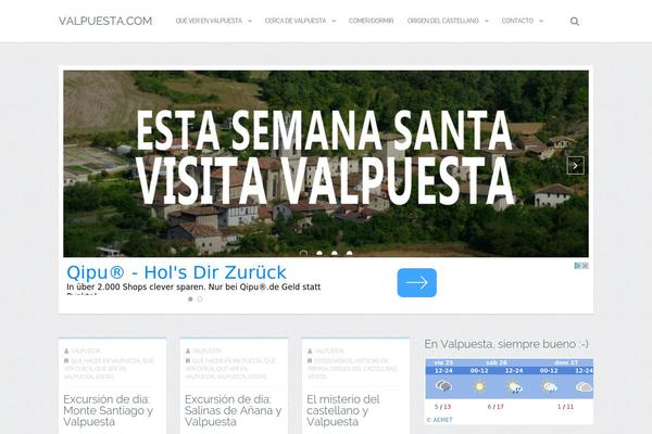 valpuesta.com site used Zefir