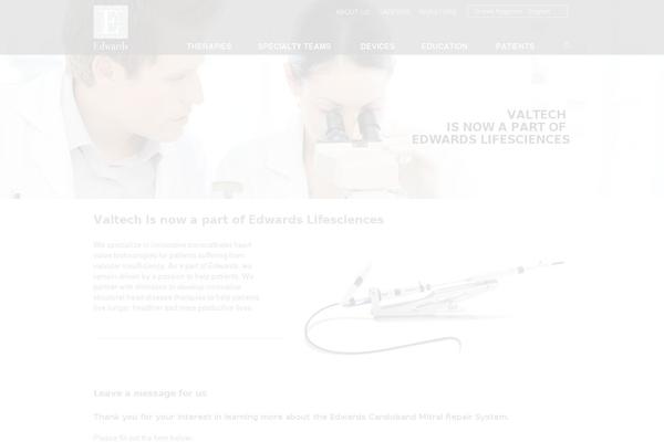 valtechcardio.com site used Valtechcardio