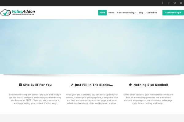 Site using Fusion-builder plugin