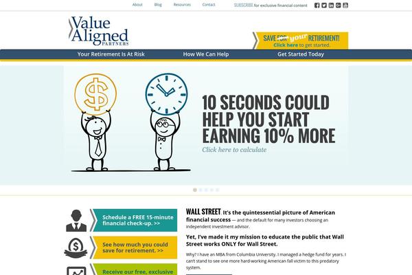 valuealigned.com site used Vap_responsive