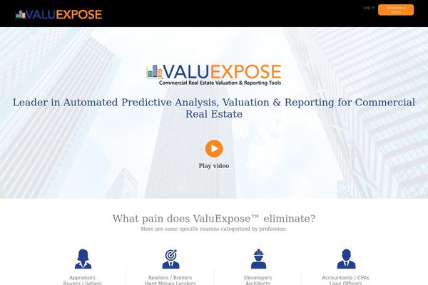 valuexpose.com site used Valuexpose-theme