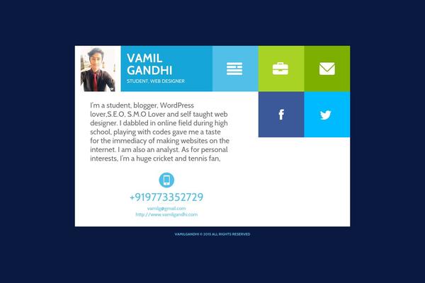 flatcv theme websites examples