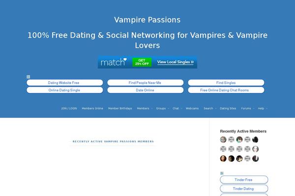 vampirepassions.com site used Passions