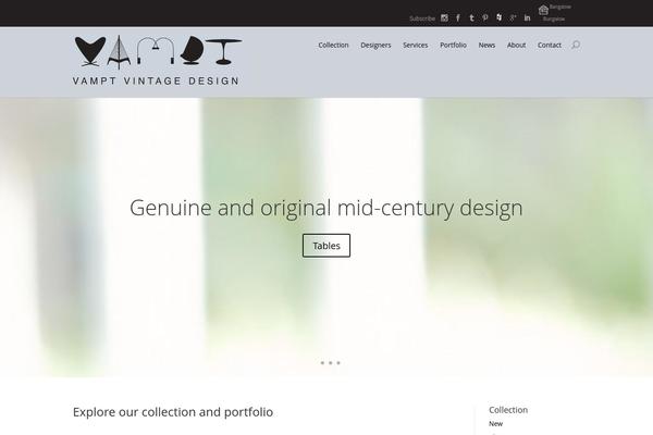 Site using Vampt-vintage-design plugin