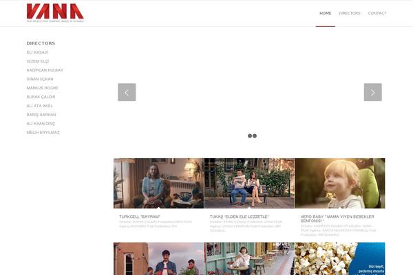 Enfold theme site design template sample