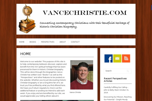 vancechristie.com site used Contango