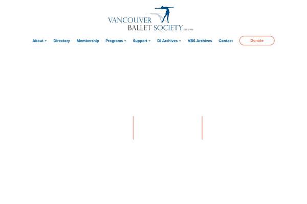 vancouverballetsociety.com site used Samara-child