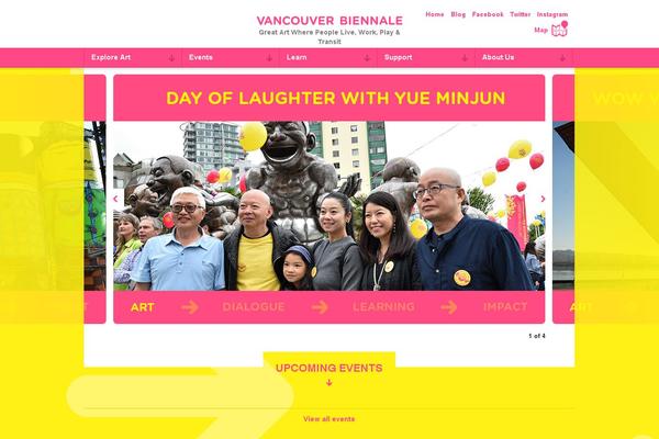 vancouverbiennale.com site used Vb